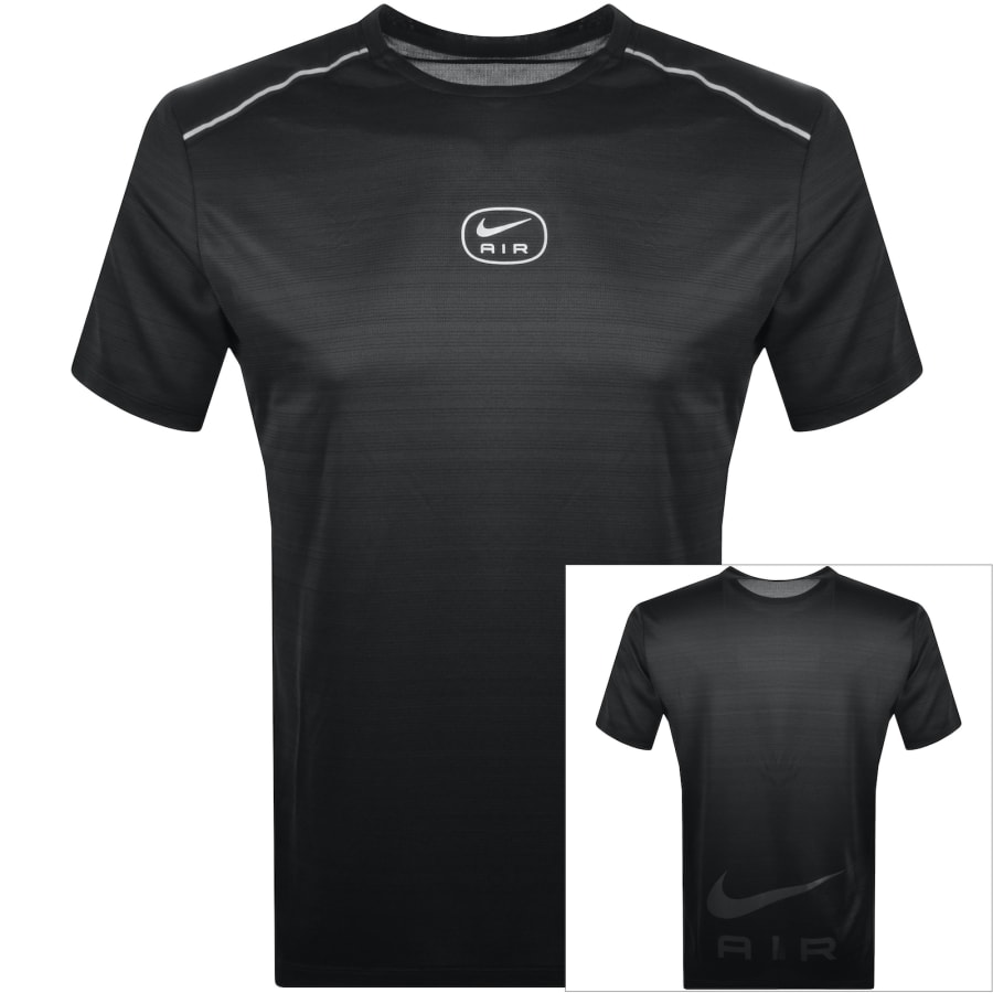 Nike Sportswear Air Run Dri Fit T Shirt Black Mainline Menswear Canada
